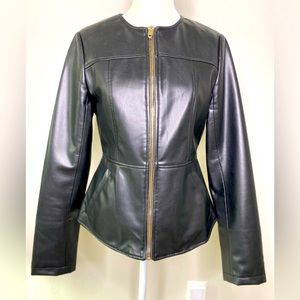 Women Zara Faux Leather Jacket